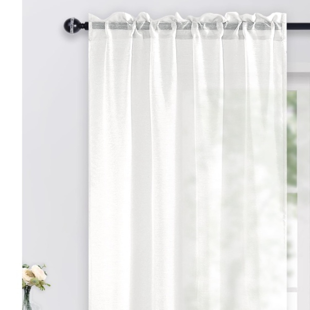Sheer Curtain Panel 59X84